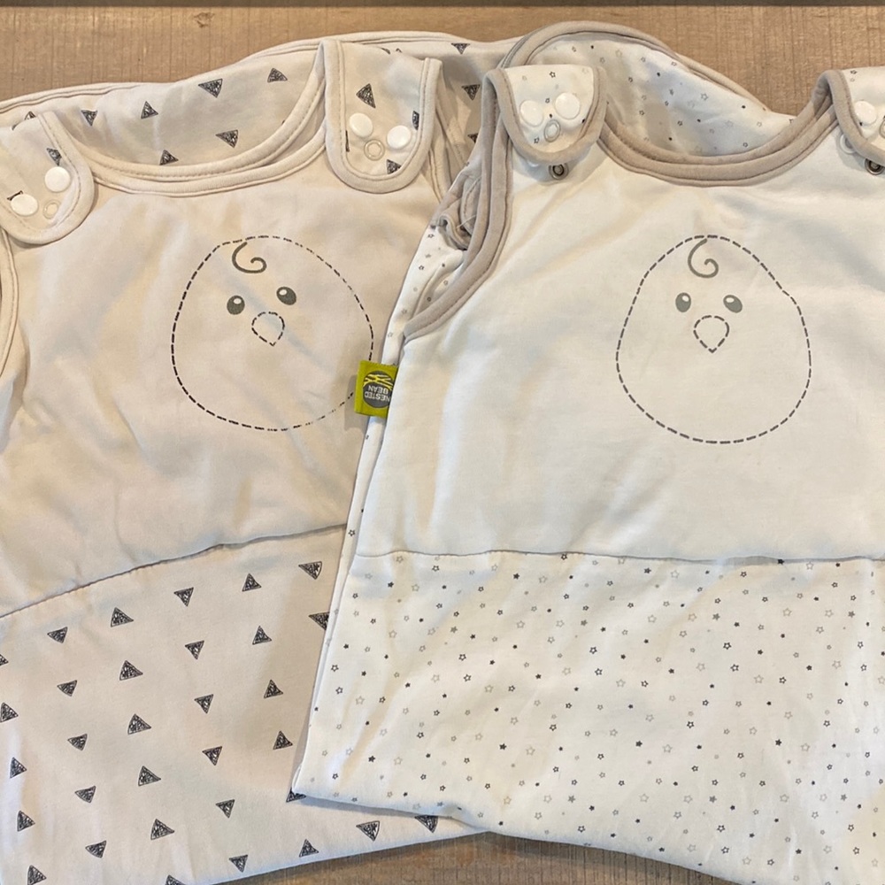 2 Nested Bean Sleep Sacks